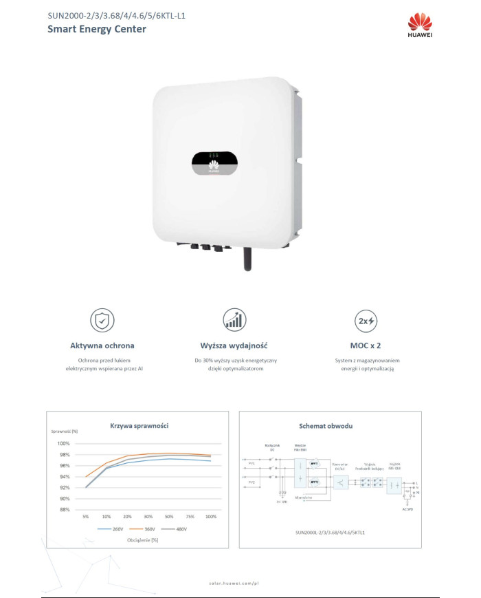 Huawei SUN 2000-3.68KTL-L1 3.68 kW
